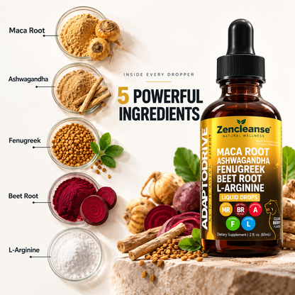 Zencleanse Adaptodrive™ 5-in-1 Liquid Wellness Drops