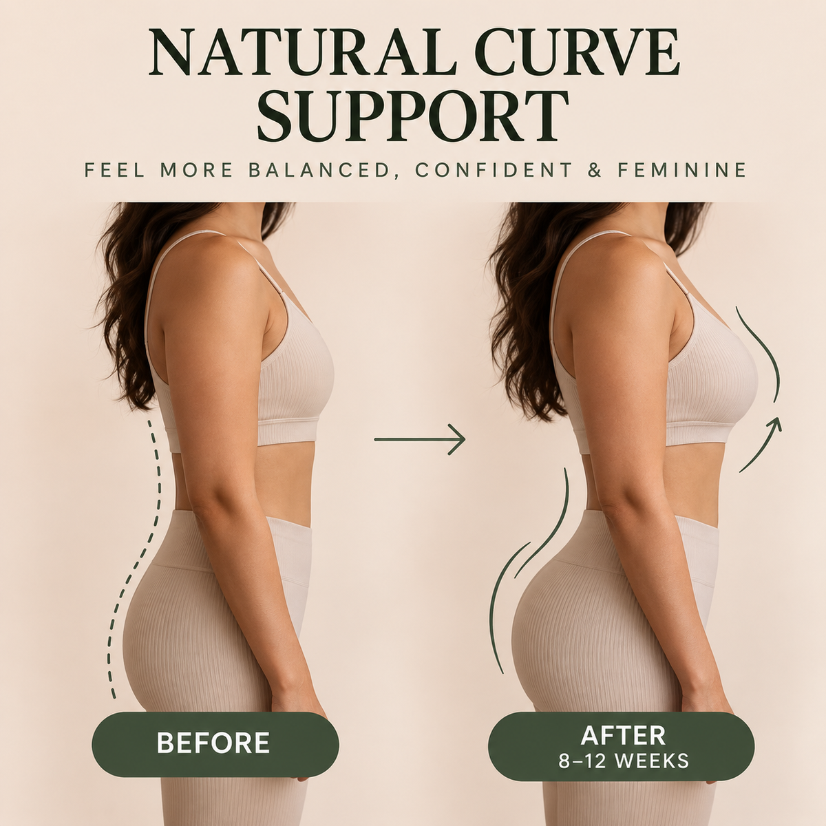 Confident woman enjoying a wellness routine